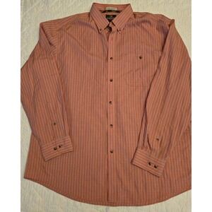 Three Forks Ranch Wrinkle Resistant Button Down Dress Shirt Size XL Plaid EUC